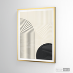 Cargar imagen en el visor de la galería, Cuadro Minimalista Line Art Arcos