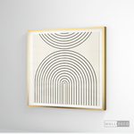 Cargar imagen en el visor de la galería, Cuadro Minimalista Line Art Infinito