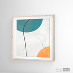 Cargar imagen en el visor de la galería, Cuadro Abstracto Nórdico Trazos Dos