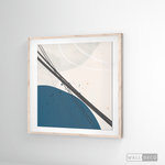 Cargar imagen en el visor de la galería, Cuadro Abstracto Nórdico Óvalos Tres