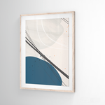 Cargar imagen en el visor de la galería, Cuadro Abstracto Nórdico Óvalos Tres