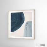 Cargar imagen en el visor de la galería, Cuadro Abstracto Serenidad en Azul