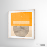 Cargar imagen en el visor de la galería, Cuadro Abstracto Minimal Sunset Yellow