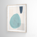 Cargar imagen en el visor de la galería, Cuadro Abstracto Reposo en Azul