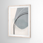 Cargar imagen en el visor de la galería, Cuadro Abstracto Nórdico Óvalos Uno