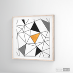 Cargar imagen en el visor de la galería, Cuadro Abstracto Prisma Pirámide