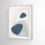 Cargar imagen en el visor de la galería, Cuadro Abstracto Calma en Azul