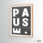 Cargar imagen en el visor de la galería, Cuadro Minimalista Pause