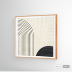 Cargar imagen en el visor de la galería, Cuadro Minimalista Line Art Arcos