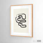 Cargar imagen en el visor de la galería, Cuadro Minimalista Line Art