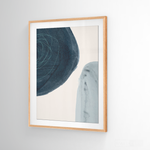 Cargar imagen en el visor de la galería, Cuadro Abstracto Serenidad en Azul