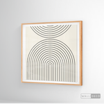 Cargar imagen en el visor de la galería, Cuadro Minimalista Line Art Infinito