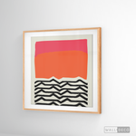 Cargar imagen en el visor de la galería, Cuadro Abstracto Rojo