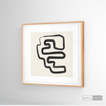 Cargar imagen en el visor de la galería, Cuadro Minimalista Line Art