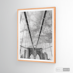 Cargar imagen en el visor de la galería, Cuadro New York Brooklyn Bridge Vertical