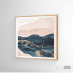 Cargar imagen en el visor de la galería, Cuadro Fragmentos Montañas (A)