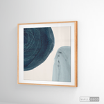 Cargar imagen en el visor de la galería, Cuadro Abstracto Serenidad en Azul