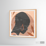 Cargar imagen en el visor de la galería, Cuadro Mujer África