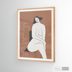 Cargar imagen en el visor de la galería, Cuadro Minimalista Figura Humana Dos