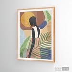 Cargar imagen en el visor de la galería, Cuadro Mujer Luanda