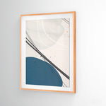 Cargar imagen en el visor de la galería, Cuadro Abstracto Nórdico Óvalos Tres