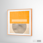 Cargar imagen en el visor de la galería, Cuadro Abstracto Minimal Sunset Yellow