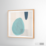 Cargar imagen en el visor de la galería, Cuadro Abstracto Reposo en Azul