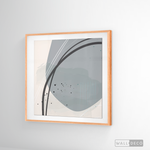 Cargar imagen en el visor de la galería, Cuadro Abstracto Nórdico Óvalos Uno