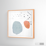 Cargar imagen en el visor de la galería, Cuadro Abstracto Nórdico Pastel Uno