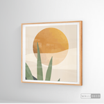 Cargar imagen en el visor de la galería, Cuadro Atardecer Tropical