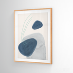 Cargar imagen en el visor de la galería, Cuadro Abstracto Calma en Azul