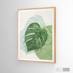 Cargar imagen en el visor de la galería, Cuadro Botánico Monstera Tropical