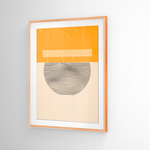 Cargar imagen en el visor de la galería, Cuadro Abstracto Minimal Sunset Yellow