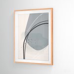 Cargar imagen en el visor de la galería, Cuadro Abstracto Nórdico Óvalos Uno