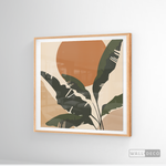 Cargar imagen en el visor de la galería, Cuadro Atardecer Palma Viajera