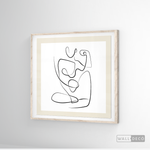 Cargar imagen en el visor de la galería, Cuadro Minimalista Figura Humana