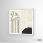 Cargar imagen en el visor de la galería, Cuadro Minimalista Line Art Arcos