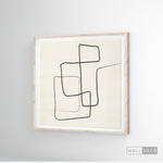 Cargar imagen en el visor de la galería, Cuadro Minimalista Knot