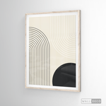 Cargar imagen en el visor de la galería, Cuadro Minimalista Line Art Arcos