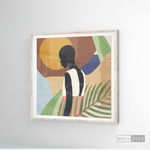 Cargar imagen en el visor de la galería, Cuadro Mujer Luanda