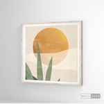 Cargar imagen en el visor de la galería, Cuadro Atardecer Tropical