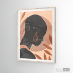 Cargar imagen en el visor de la galería, Cuadro Mujer África