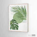 Cargar imagen en el visor de la galería, Cuadro Botánico Monstera Palma