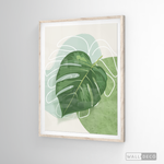 Cargar imagen en el visor de la galería, Cuadro Botánico Monstera Tropical