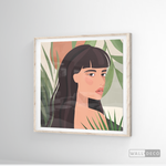 Cargar imagen en el visor de la galería, Cuadro Mujer Leticia