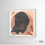 Cargar imagen en el visor de la galería, Cuadro Mujer África