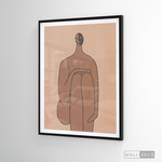 Cargar imagen en el visor de la galería, Cuadro Minimalista Figura Humana Tres