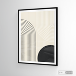 Cargar imagen en el visor de la galería, Cuadro Minimalista Line Art Arcos