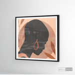 Cargar imagen en el visor de la galería, Cuadro Mujer África