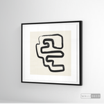 Cargar imagen en el visor de la galería, Cuadro Minimalista Line Art